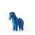 Figura cavallo Bitossi Rimini blu 139