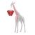 Lampada da terra Qeeboo Giraffe in Love M OUTDOOR White Campari 19004WH CA