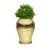 Fioriera Qeeboo Ming Planter and Champagne Cooler Metal Finish 71001