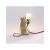 Seletti Mouse Lamp Gold Step Standing 15070GLD