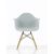 Sedia Vitra Eames Plastic Chairs DAW nuova altezza 440 327 00