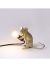 Seletti Mouse Lamp Gold Mac Sitting 15071GLD