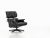 Poltrona Vitra Lounge Chair Frassino nero 412 120 00