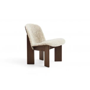 Poltrona Hay Chisel Lounge Chair Sheepskin