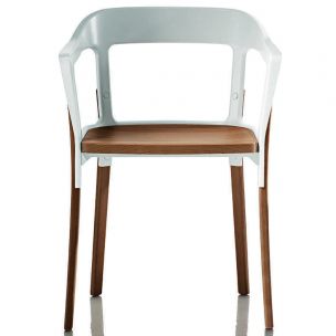 Sedia con braccioli Magis Steelwood Chair Sd750