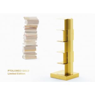 Libreria verticale Opinion Ciatti Ptolomeo Gold