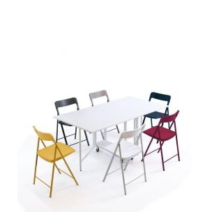 Tavolo chiudibile con sedie Pezzani Archimede 0 402 C COMP 1