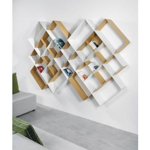 Libreria da parete Pezzani Mondrian 0 75 COMP 6
