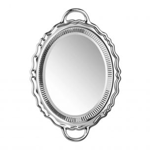 Specchio Qeeboo Plateau Miroir Metal Finish 41001