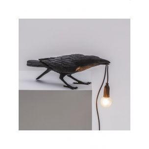 Lampada Seletti Bird Lamp Bird Lamp Playing Black 14726