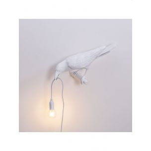 Lampada Seletti Bird Lamp Looking Left White 14724