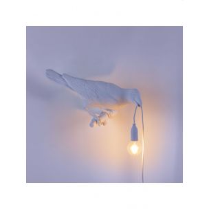 Lampada Seletti Bird Lamp Looking Right White 14731