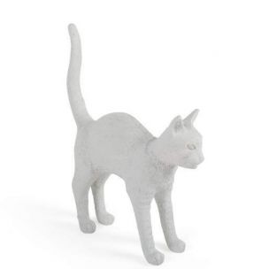 Seletti Cat Lamp Jobby White 15040
