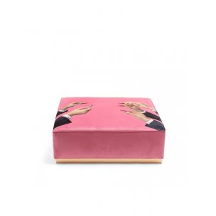 Pouf Seletti Toiletpaper Pouf Lipsticks Pink 16432